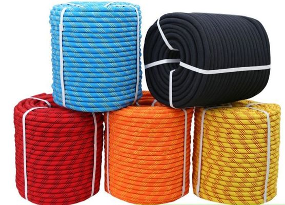 جودة  8mm-20mm Polypropylene Rope Blue Rescue Solid Braid Polypropylene Rope مصنع