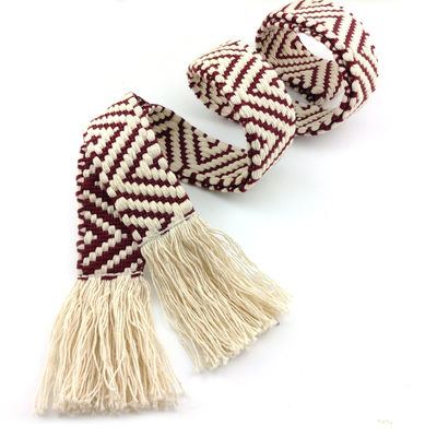 جودة  40mm*210cm  Cotton Webbing Waist Strap For Garment Accessories مصنع