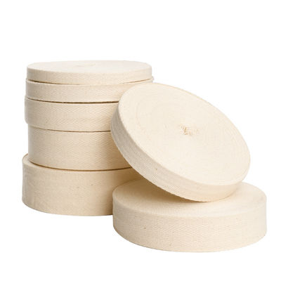 شرائط القطن الطبيعي 10mm-50mm شرائط القطن المطبوعة حسب الطلب