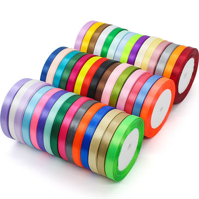 الشريط النيلون الساتين 100 ياردة 3mm-10mm