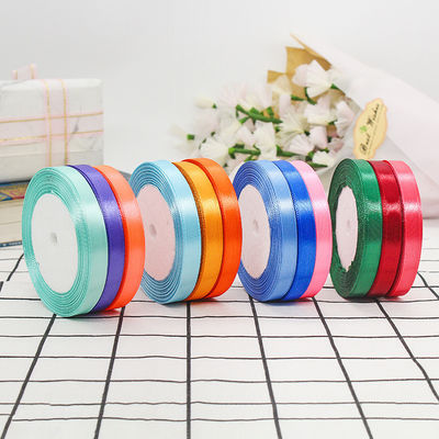 الشريط النيلون الساتين 100 ياردة 3mm-10mm