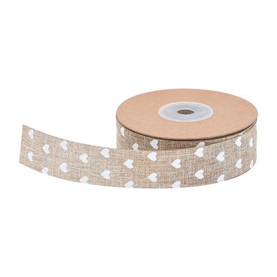 25mm*10y الشريط المطبوع من القماش الشريط المطبوع حسب الطلب من قبل ساحة