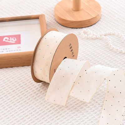 4 سم*18م شيني الماس بوليستر أورجانزا شريط ربط هدية عالية الجودة
