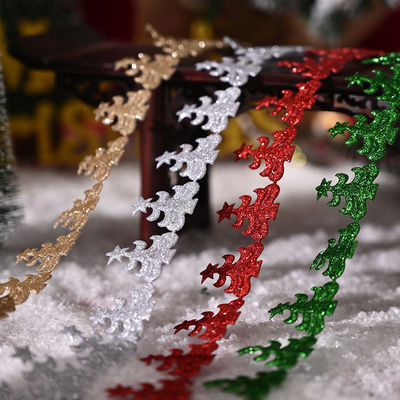 شريط عيد الميلاد بالموجات فوق الصوتية من 3 سم * 5 ي